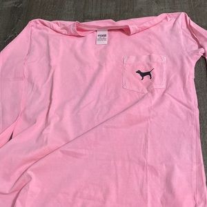 Pink PINK Long Sleeve Tee